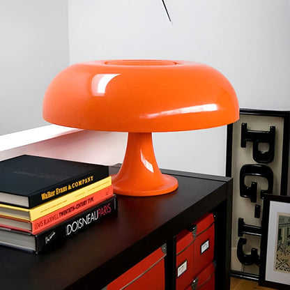 Retro Mushroom-Shaped LED Desk Lamp – Vintage Sunrise Illumination