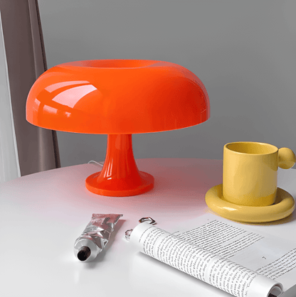 Retro Mushroom-Shaped LED Desk Lamp – Vintage Sunrise Illumination