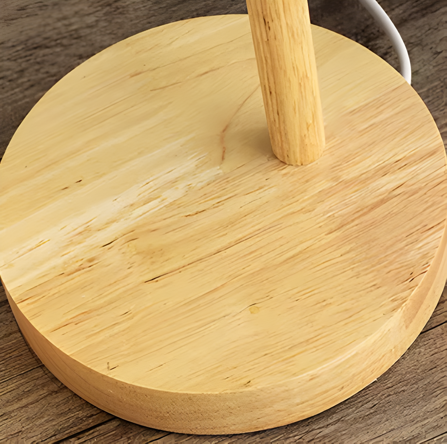 Adjustable LED Desk Lamp in Macaron Colors – Wooden Study and Reading Light