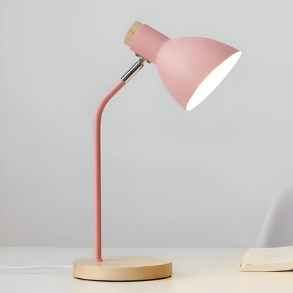 Adjustable LED Desk Lamp with Nordic Design – Comfortable Light for Reading & Living Areas