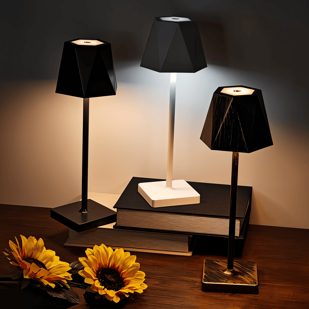 Rechargeable Vintage LED Table Lamp – Portable and Dimmable