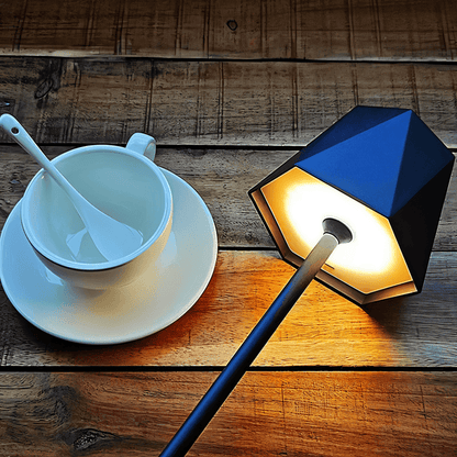 Rechargeable Vintage LED Table Lamp – Portable and Dimmable