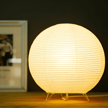 Elegant Japanese Rice Paper Light – Retro-Inspired Lamp