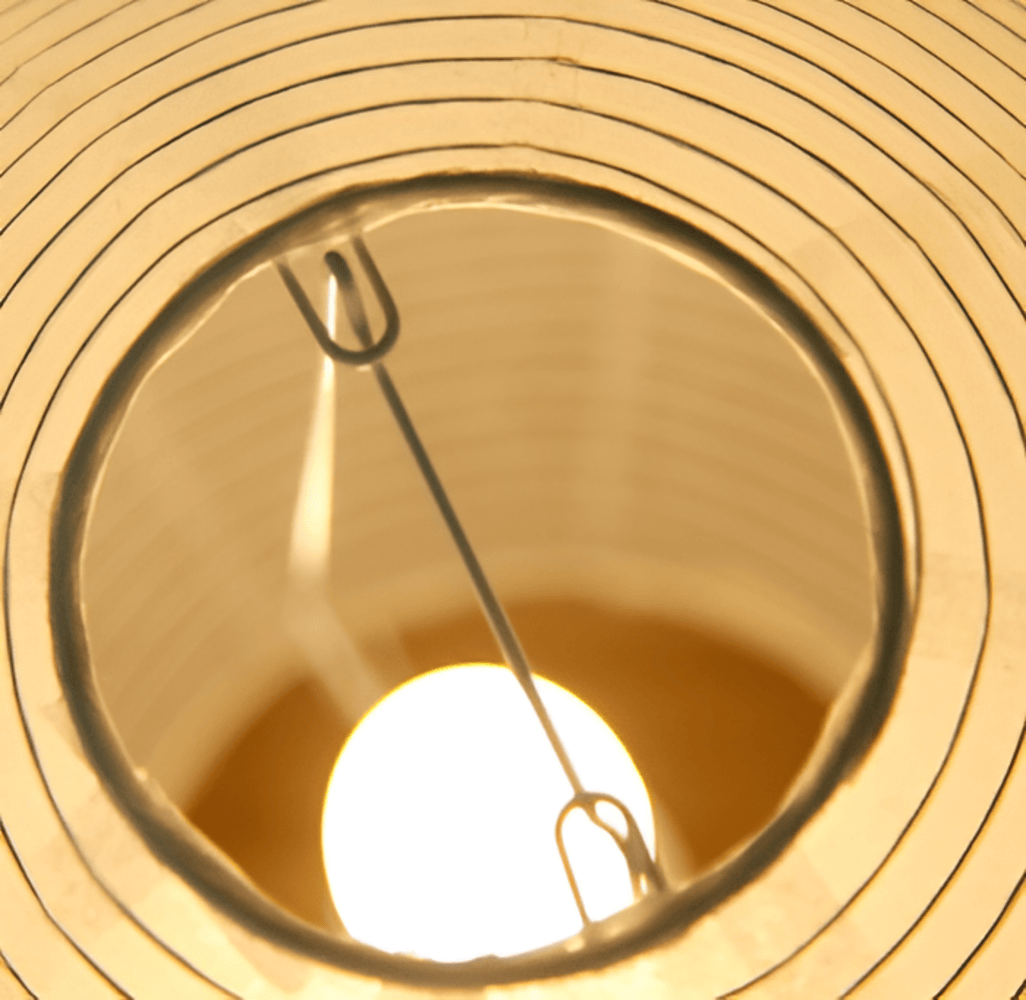 Elegant Japanese Rice Paper Light – Retro-Inspired Lamp