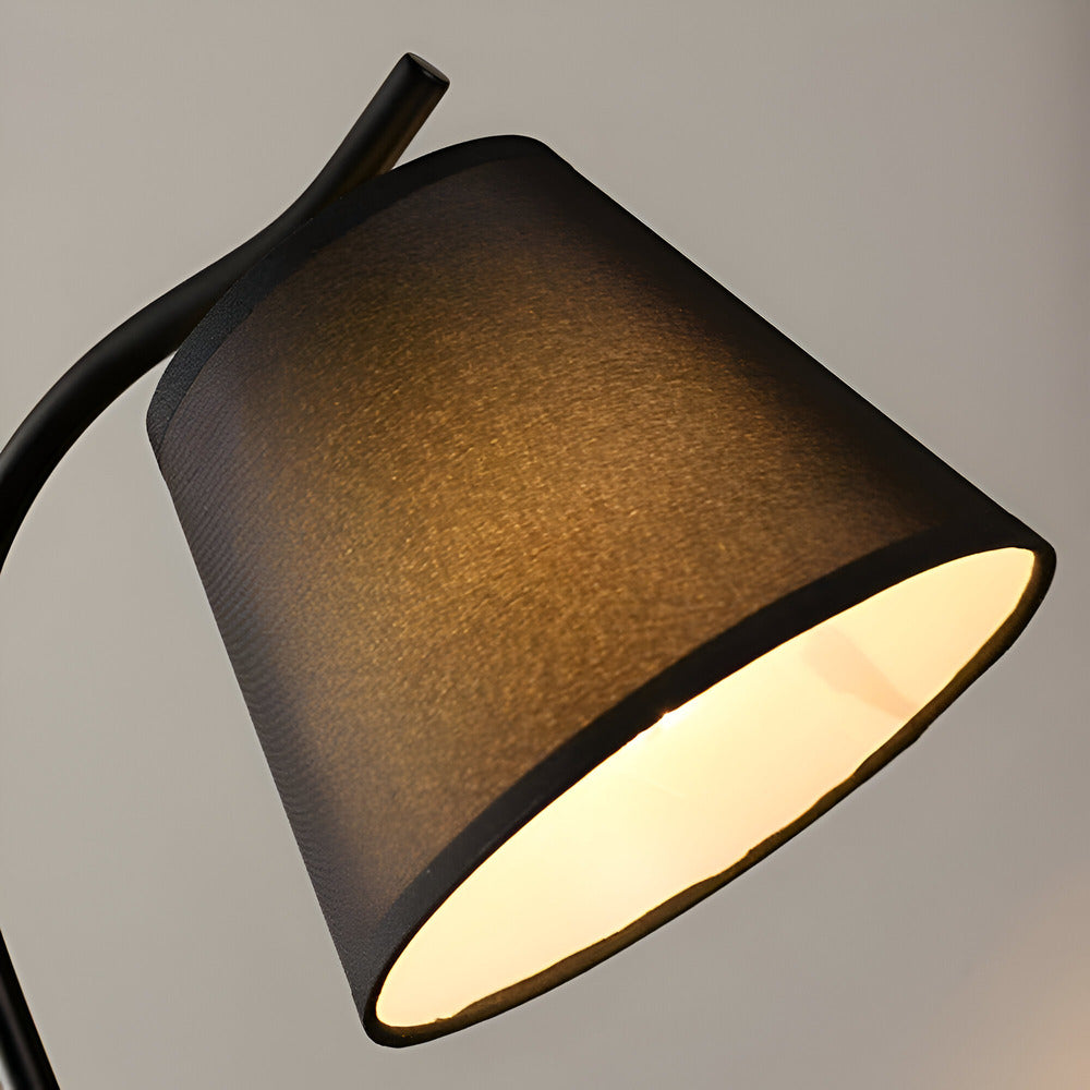 Minimalist LED Light for Desk and Bedside – Contemporary Wooden Lamp