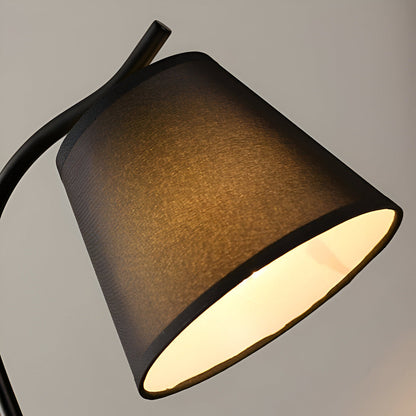 Minimalist LED Light for Desk and Bedside – Contemporary Wooden Lamp