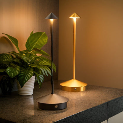 Touch-Controlled LED Lamp – Rechargeable Light for Modern Spaces