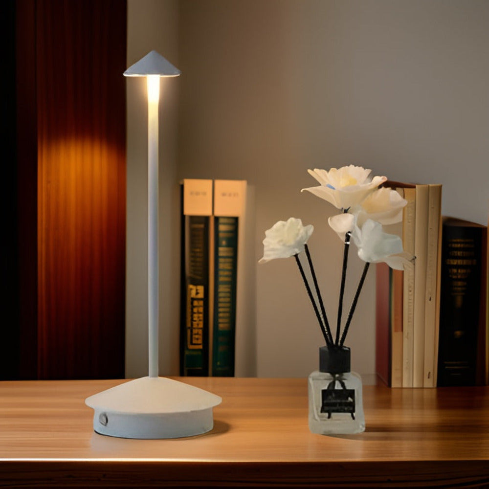 Touch-Controlled LED Lamp – Rechargeable Light for Modern Spaces