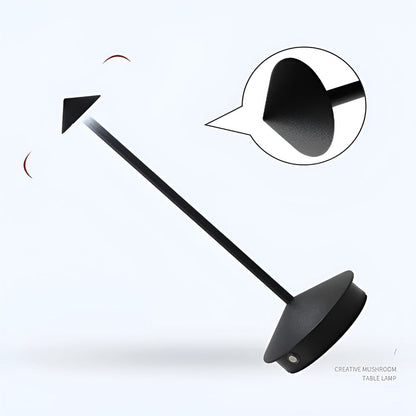 Touch-Controlled LED Lamp – Rechargeable Light for Modern Spaces