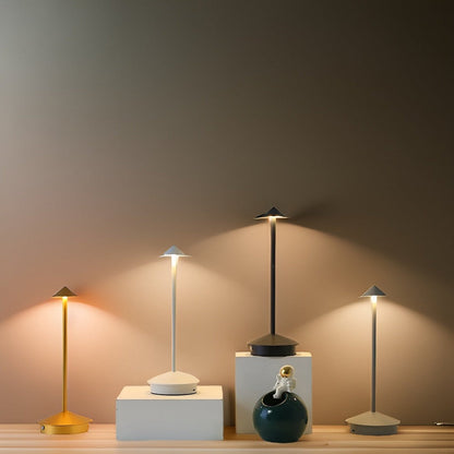Touch-Controlled LED Lamp – Rechargeable Light for Modern Spaces
