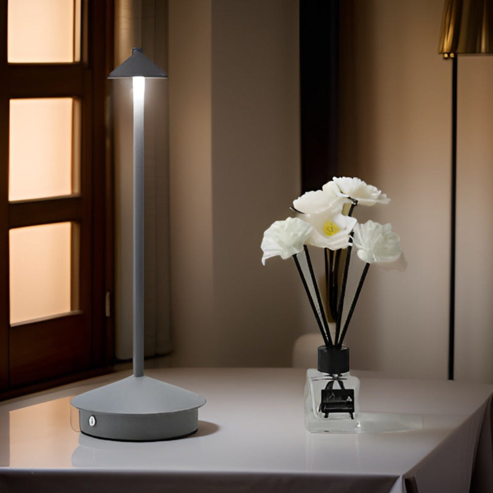 Touch-Controlled LED Lamp – Rechargeable Light for Modern Spaces