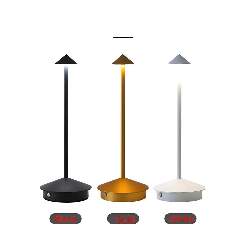 Touch-Controlled LED Lamp – Rechargeable Light for Modern Spaces
