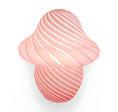 Modern Table Lamp with Mushroom Design – Warm LED Light for Home
