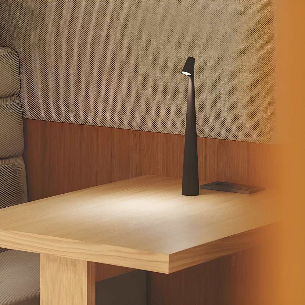 Modern Dimmable Table Lamp with Wireless LED Lighting