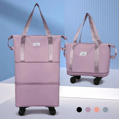 Smart Travel Organizer Bag with Expandable Storage System