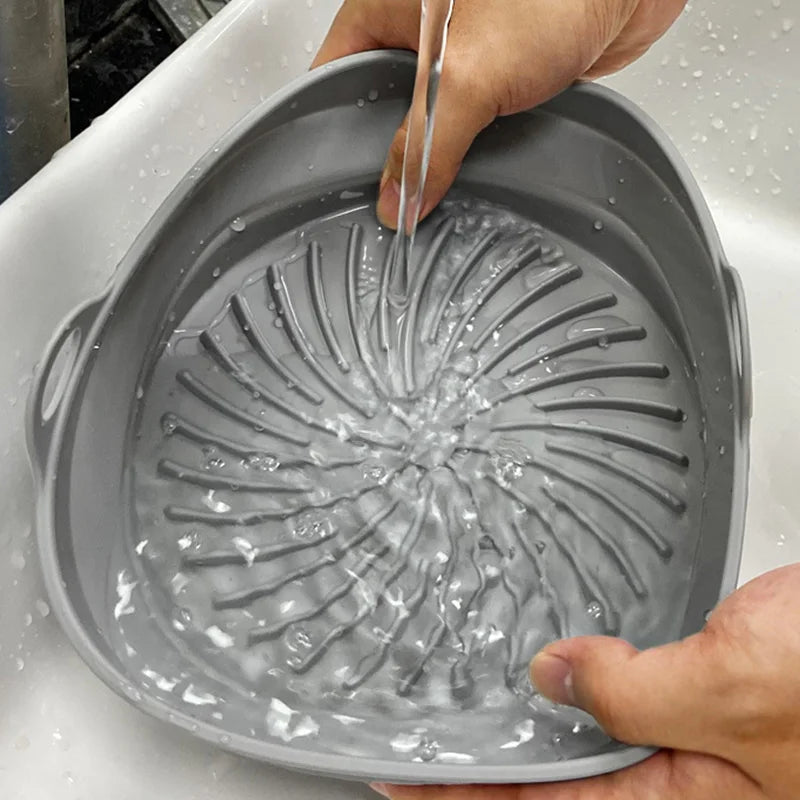 Silicone Grill Pan | Keeps Air Fryer and Oven Clean Forever