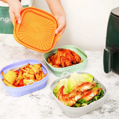 Silicone Grill Pan | Keeps Air Fryer and Oven Clean Forever