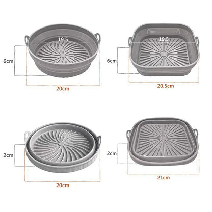 Silicone Grill Pan | Keeps Air Fryer and Oven Clean Forever