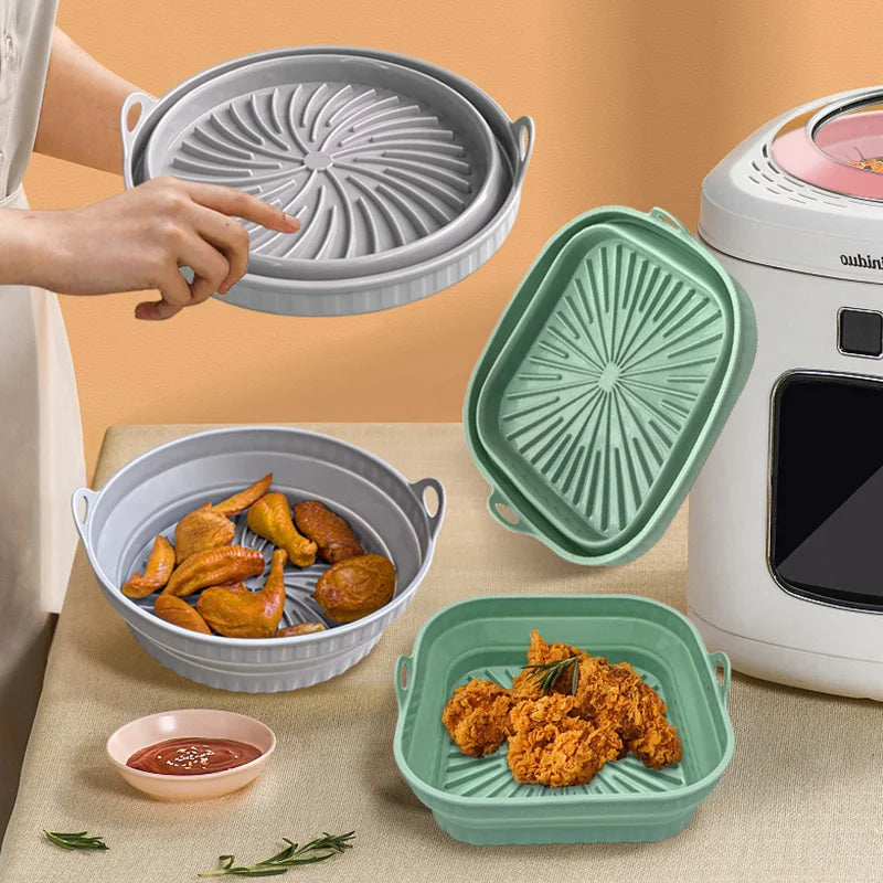 Silicone Grill Pan | Keeps Air Fryer and Oven Clean Forever