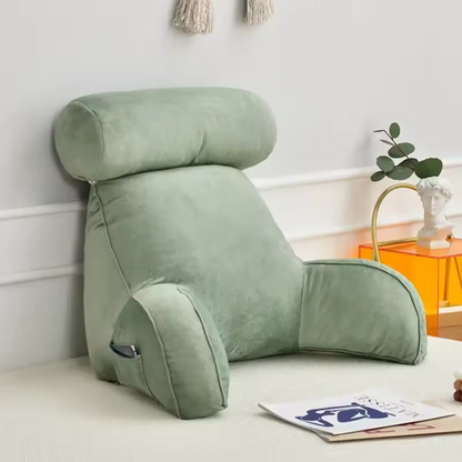 Supportive Reading Pillow with Memory Foam Design