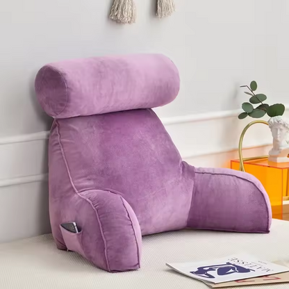 Supportive Reading Pillow with Memory Foam Design