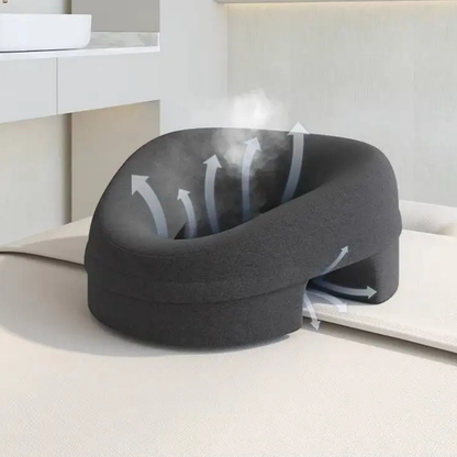 Massage Cushion for Relaxation of Neck, Back, and Facial Areas