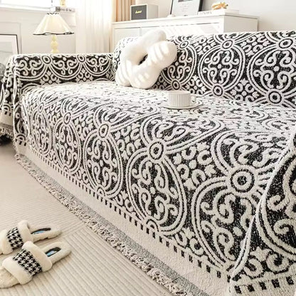Elegant Weave Sofa Protector for Cozy Living Spaces