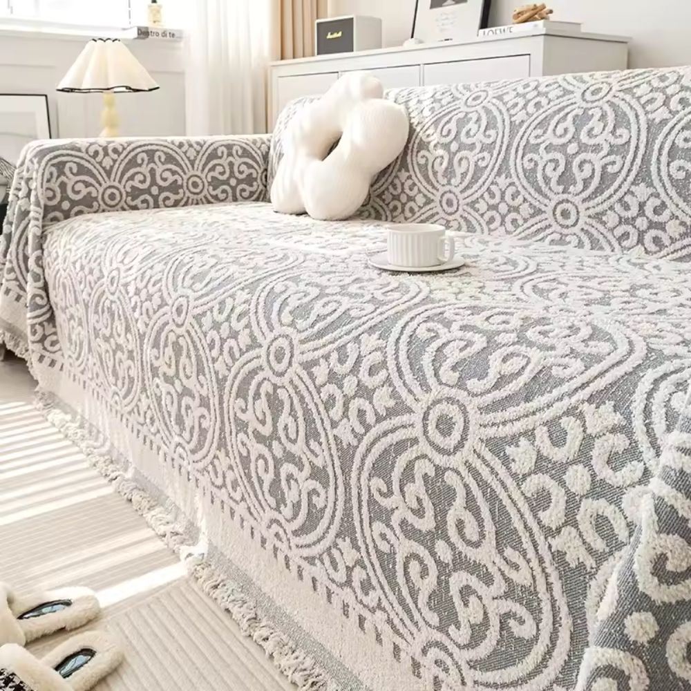 Elegant Weave Sofa Protector for Cozy Living Spaces