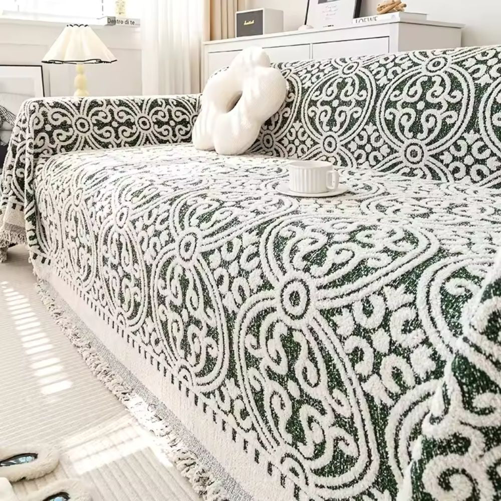 Elegant Weave Sofa Protector for Cozy Living Spaces