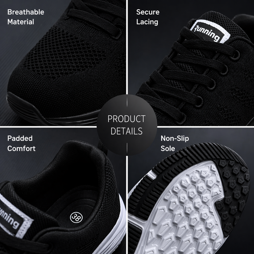 Ultimate Comfort Sneakers | Gel-Infused Cushioning | Breathable Design