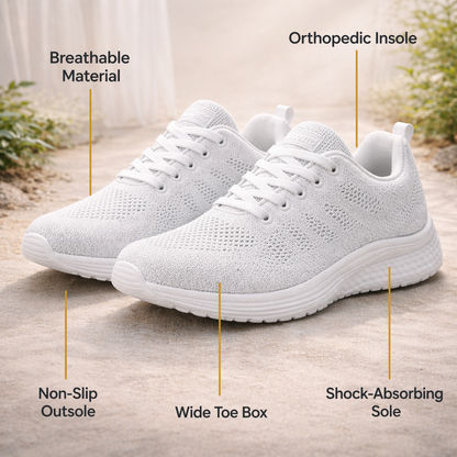 Ultimate Comfort Sneakers | Gel-Infused Cushioning | Breathable Design