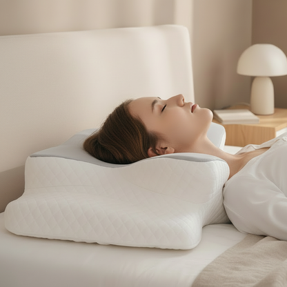 Ergonomic Neck Pillow for Contouring – Cervical Support Sleep Cushion