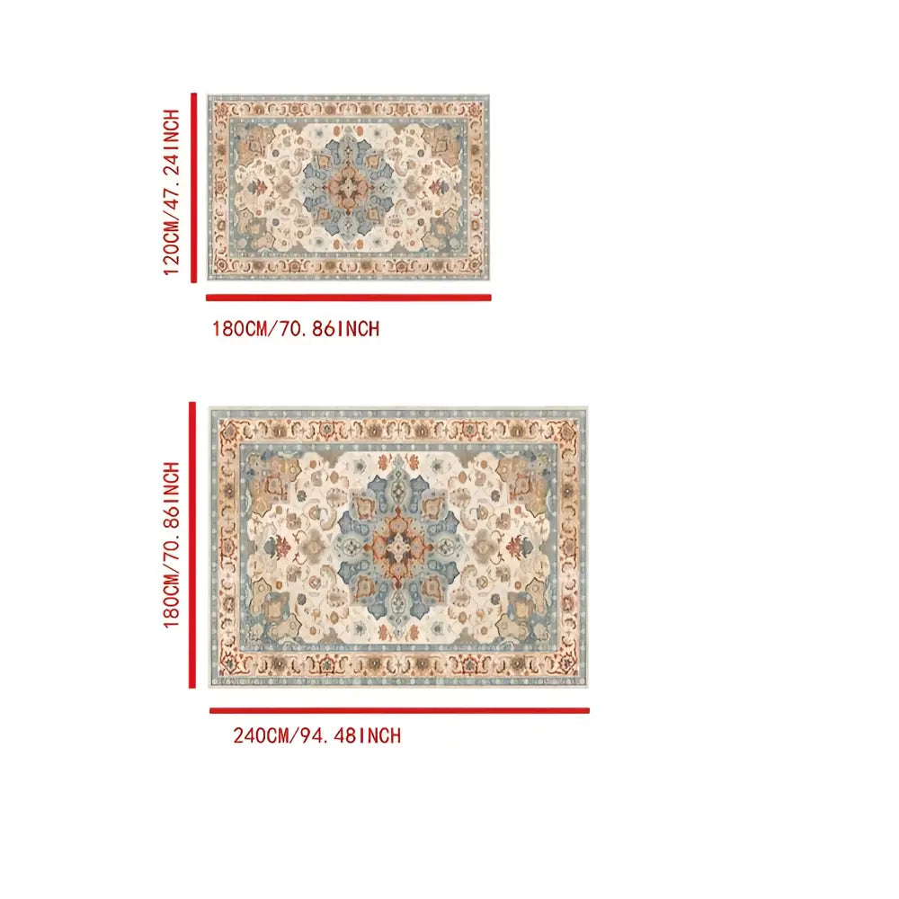 Luxurious Outdoor Rug | Non-Slip PVC Backing | Nordic Design