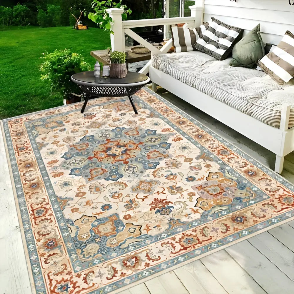 Luxurious Outdoor Rug | Non-Slip PVC Backing | Nordic Design