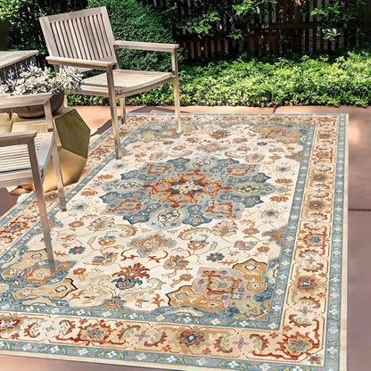 Luxurious Outdoor Rug | Non-Slip PVC Backing | Nordic Design