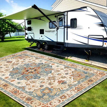 Luxurious Outdoor Rug | Non-Slip PVC Backing | Nordic Design
