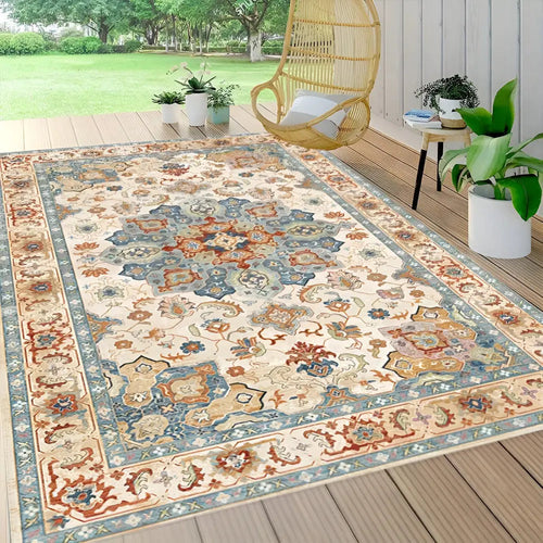 Luxurious Outdoor Rug | Non-Slip PVC Backing | Nordic Design