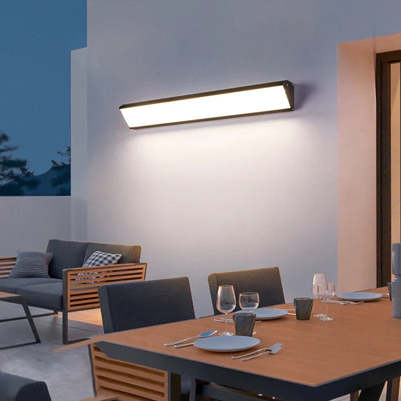 LED Wall Light for Outdoor Use - Durable Aluminum Design