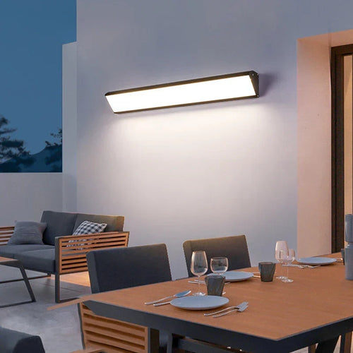 LED Wall Light for Outdoor Use - Durable Aluminum Design