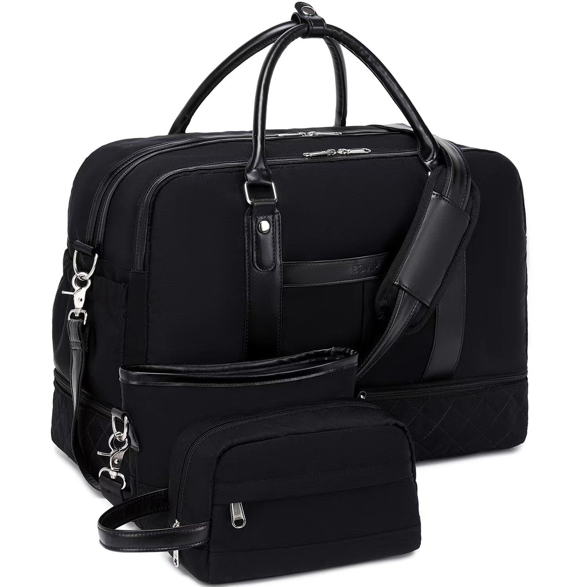 Spacious Travel Duffel for Women - Large Weekend Overnight Bag