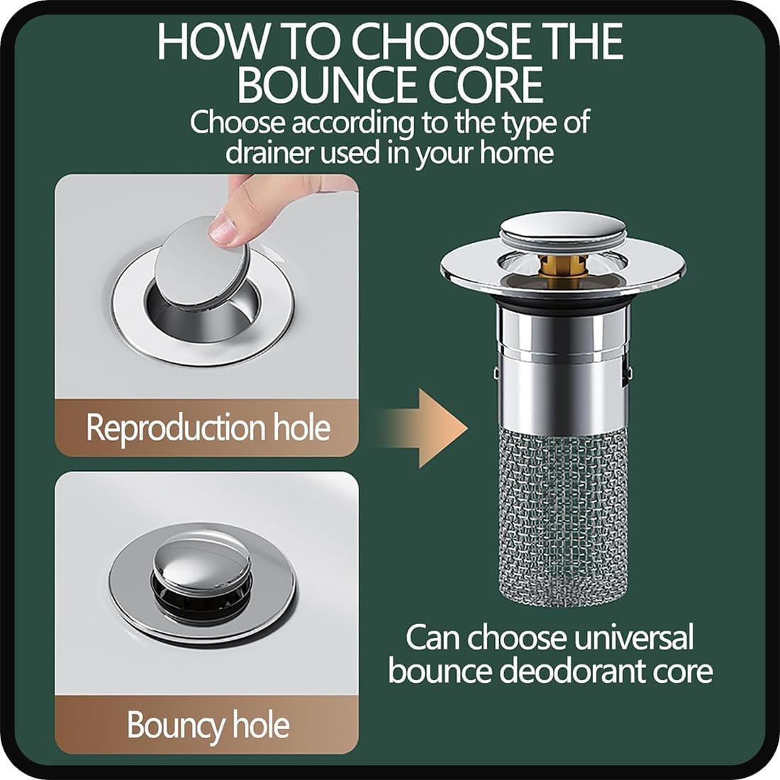 Dual-Function Drain Protector and Stopper | Stainless Steel Filter