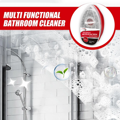 Dual-Action Glass Cleaning Brush with Integrated Spray