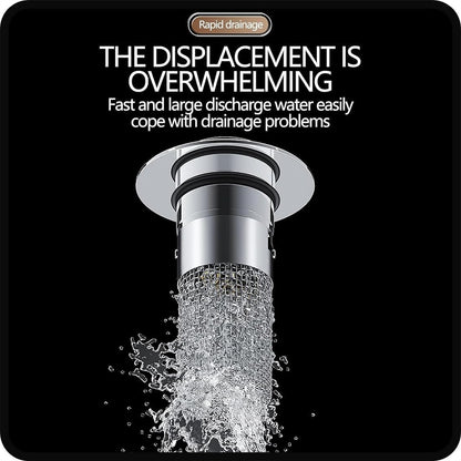 Dual-Function Drain Protector and Stopper | Stainless Steel Filter