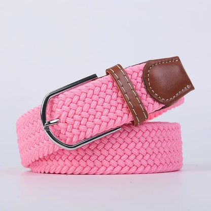 Stretchy Casual Belt Crafted from Elastic Fabric