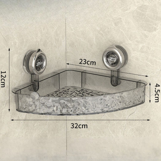 Corner Shelf with Suction Cups for Bathroom