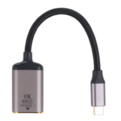 8K 60Hz HDMI to USB-C Male Adapter Cable
