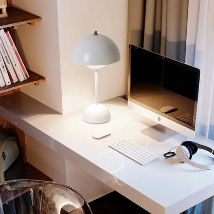 USB Rechargeable LED Table Lamp | 3-Level Dimming | Scandinavian Style