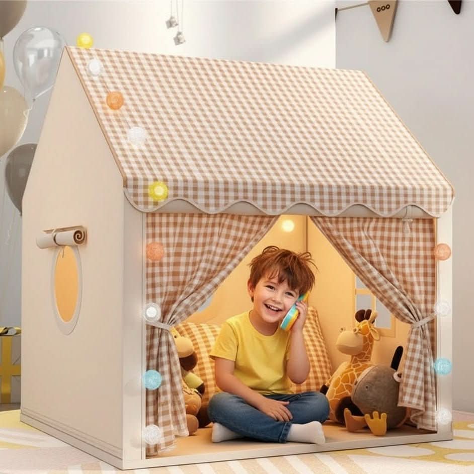 Kids' Indoor Play Tent - Compact Design for Fun Adventures