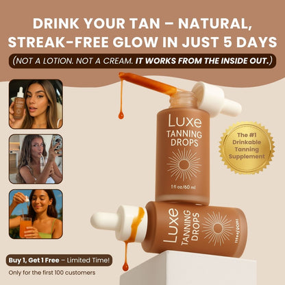 Radiant Glow Drops - Natural Tanning Solution