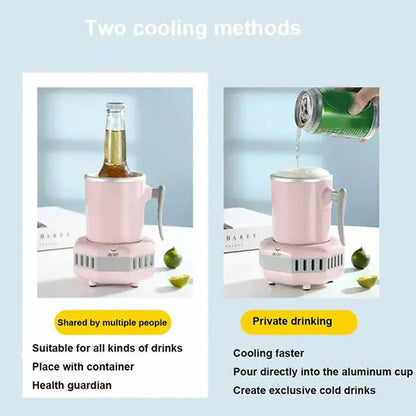 Enjoy Chilled Beverages in Minutes with Ice Cooling System